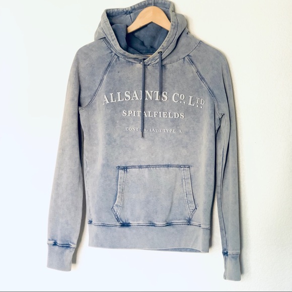 all saints pullover hoodie